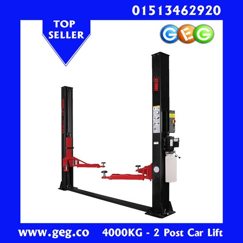 Ton post manual car lift - post,