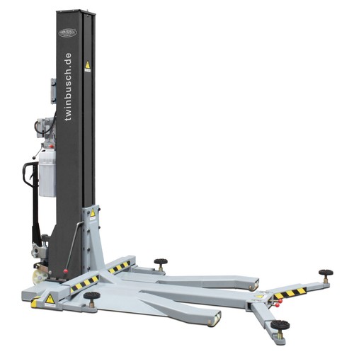 Single post car lift twin - single,