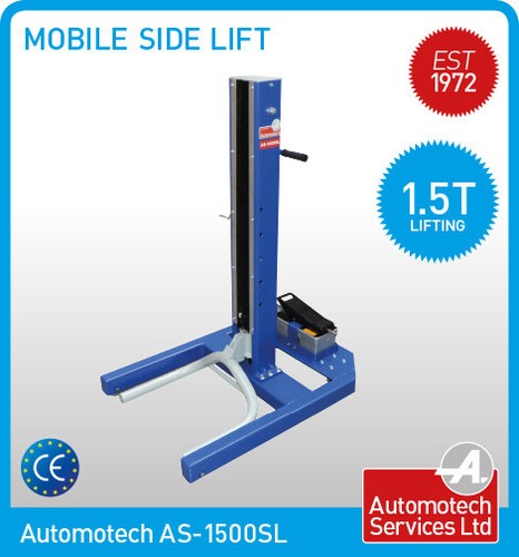 Single post lift mobile - single,